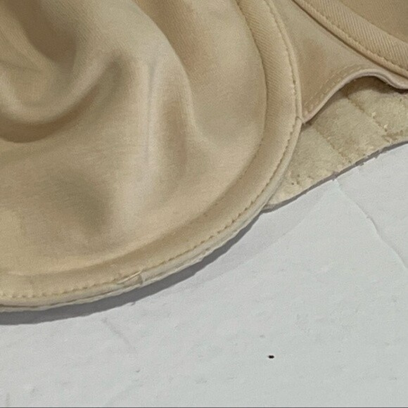 Cacique Bra Full Coverage Beige Smooth Underwire Lane Bryant Lined - Picture 3 of 10